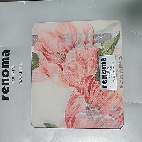 Renoma Paris Handkerchief Cotton Brandnew Authentic - Picture 6 of 6